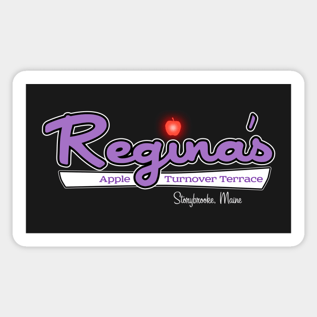 Regina's Apple Turnover Terrace Sticker by High Voltage